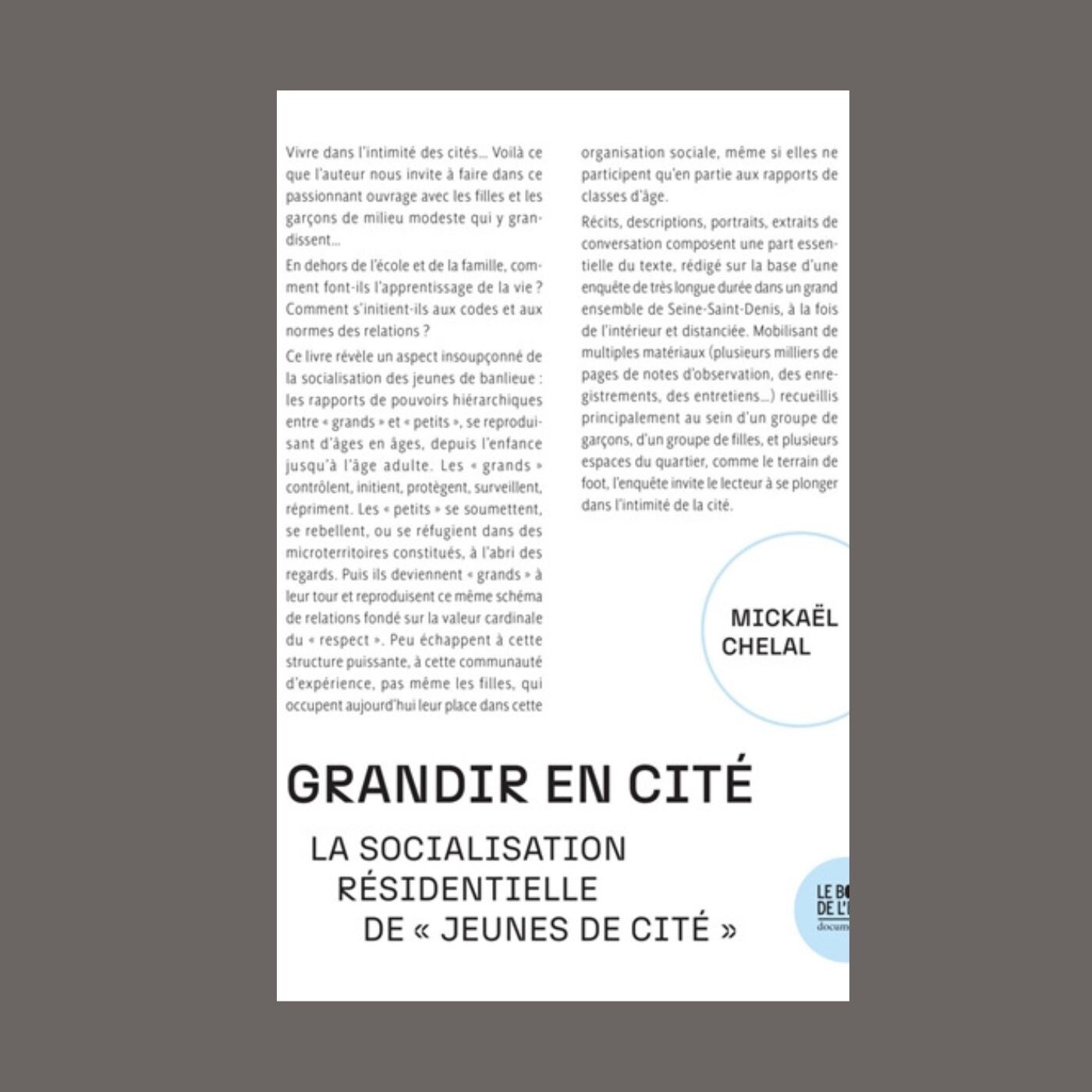 Mickaël Chelal et Fabien Truong - "Grandir en cité" et "Grands ensemble"