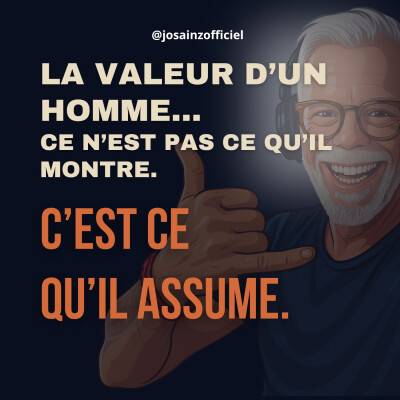 PODCAST 1 / SEMAINE 50 « L’homme qui doute… et celui qui se relève » (Épisode 1 – Série : L’homme et sa valeur) cover