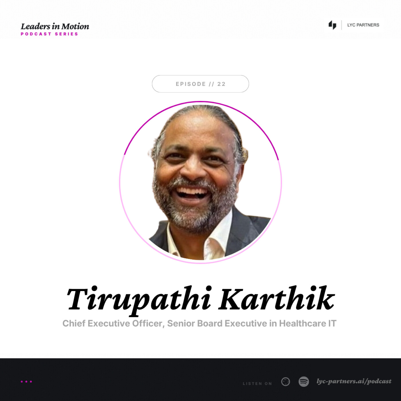 22. From Dot-Com Disruption to AI Utility: Cybersecurity Shifts, Rural TB Screening, and The Happiness Index with Karthik Tirupathi Episode cover