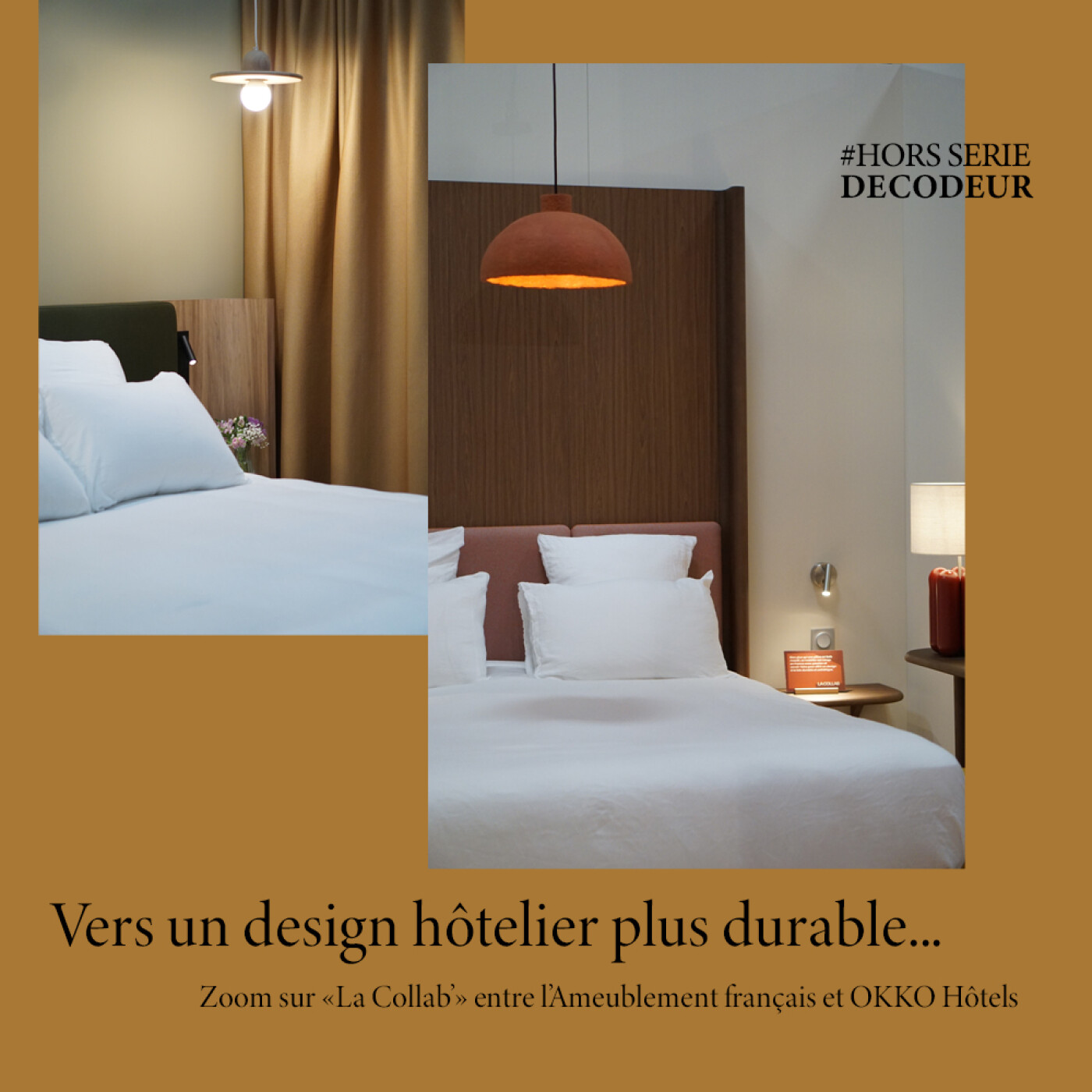 Hors série : La Collab' entre l'Ameublement français et OKKO HOTELS pour un design hôtelier plus durable...