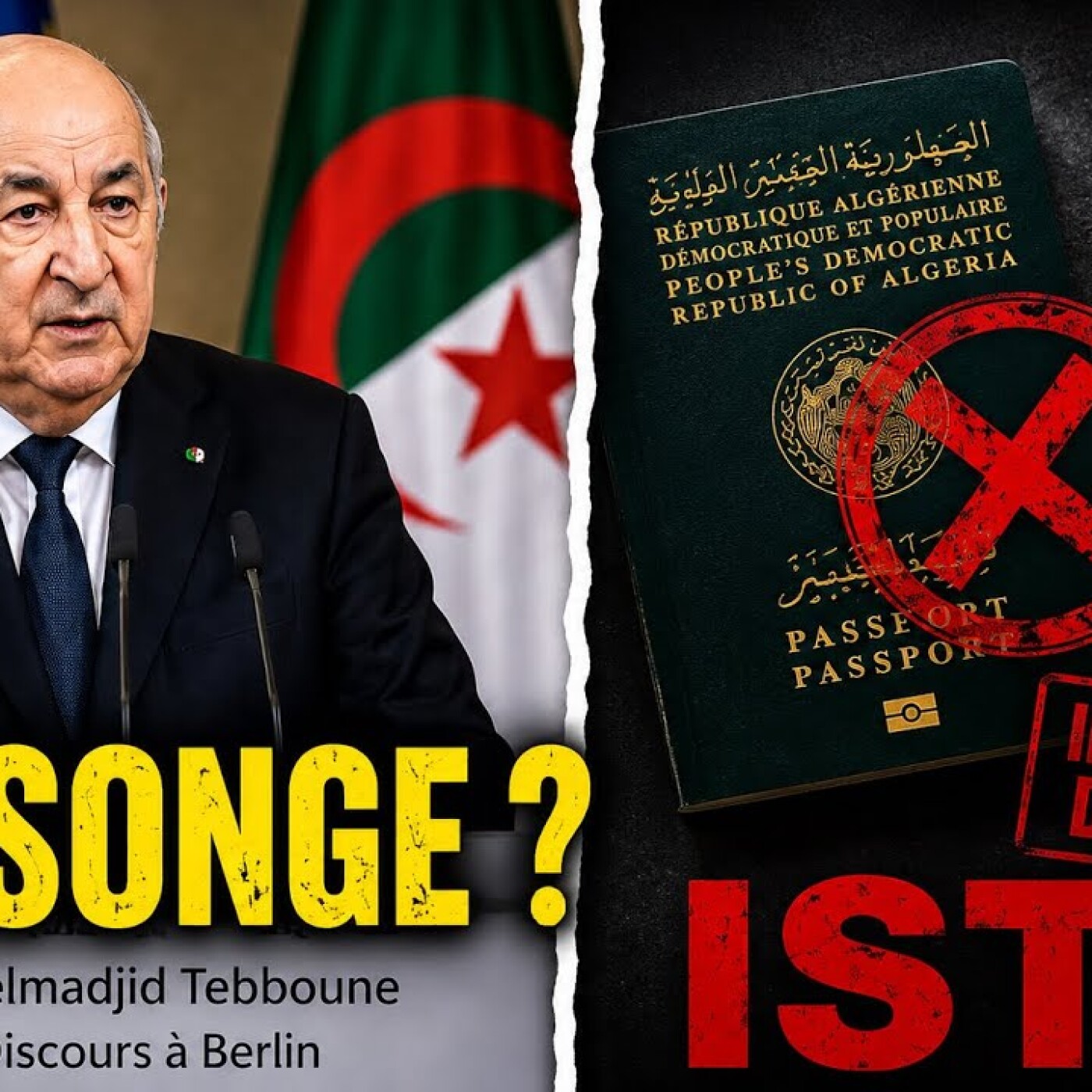 L’affaire qui fait tomber le masque de Tebboune (Censure en Algérie)