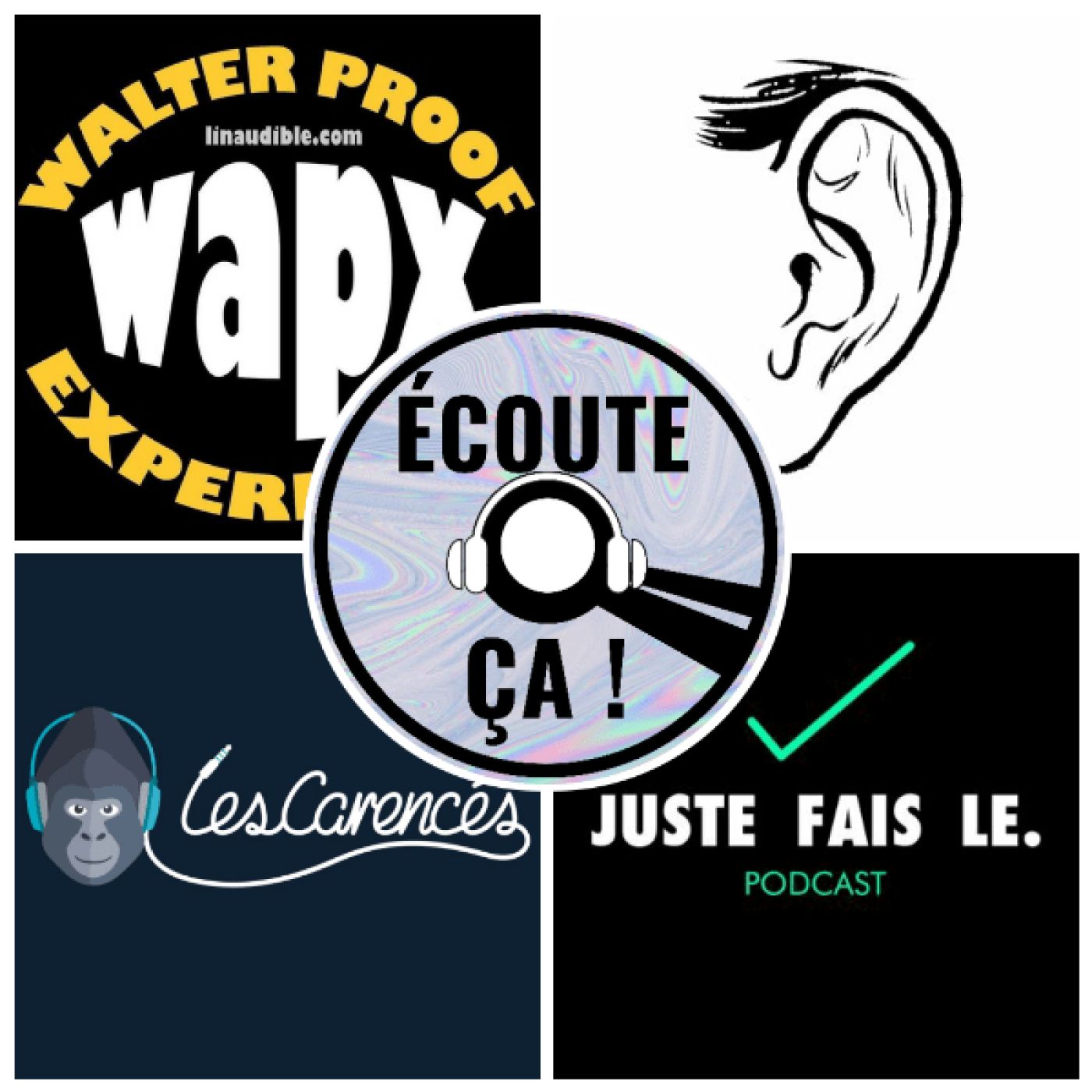 Ep 58 : Zikdepod S02E05 (Juste Fais-Le, Walter Proof, Le Poditeur, Simon des Carencés)