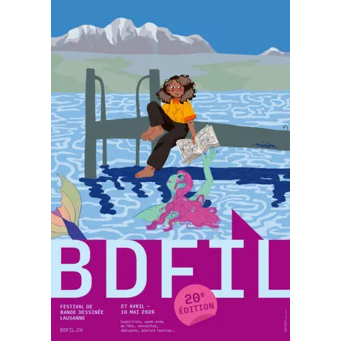 Les 20 ans du festival BDFil en compagnie de Gaëlle Kovaliv. Dans ma bulle #734