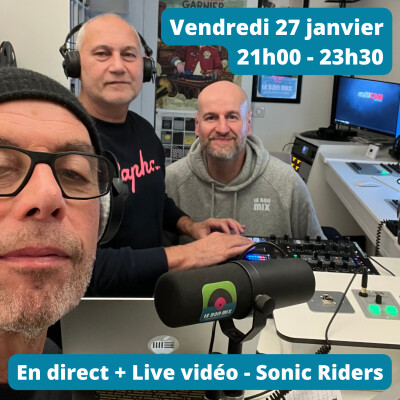 SONIC RIDERS - Direct du 27.01.23 cover