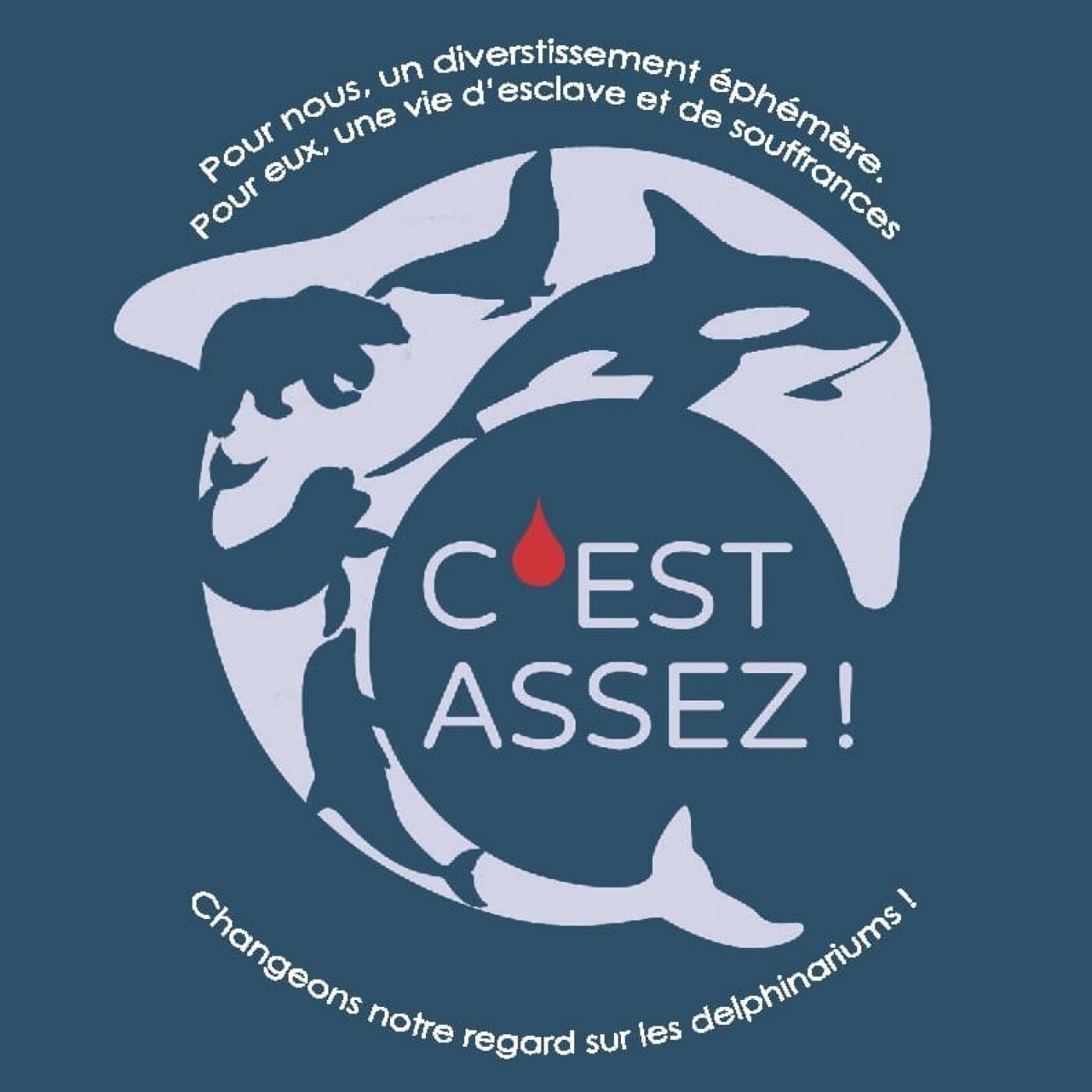 S01E02 Delphinariums 1/4: Une vie de souffrance pour amuser les foules ... Christine Grandjean (C'est assez!)