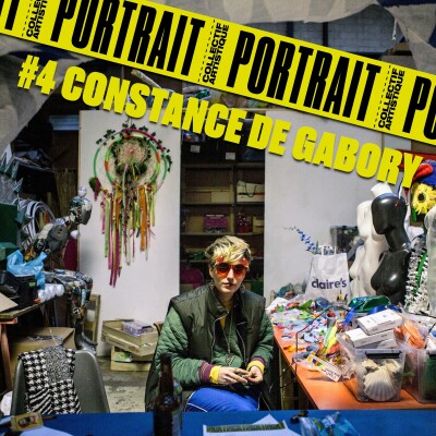 PORTRAITS CONTREPLAQUÉS - #4 CONSTANCE DE GABORY cover