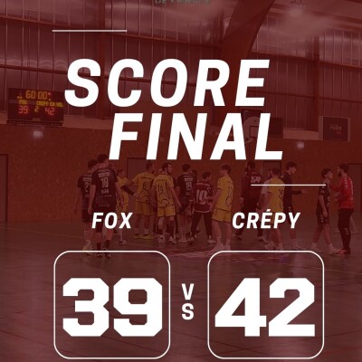L'INFO SPORT - L'Entente s'incline face à Crépy-en-Valois 39-42 cover