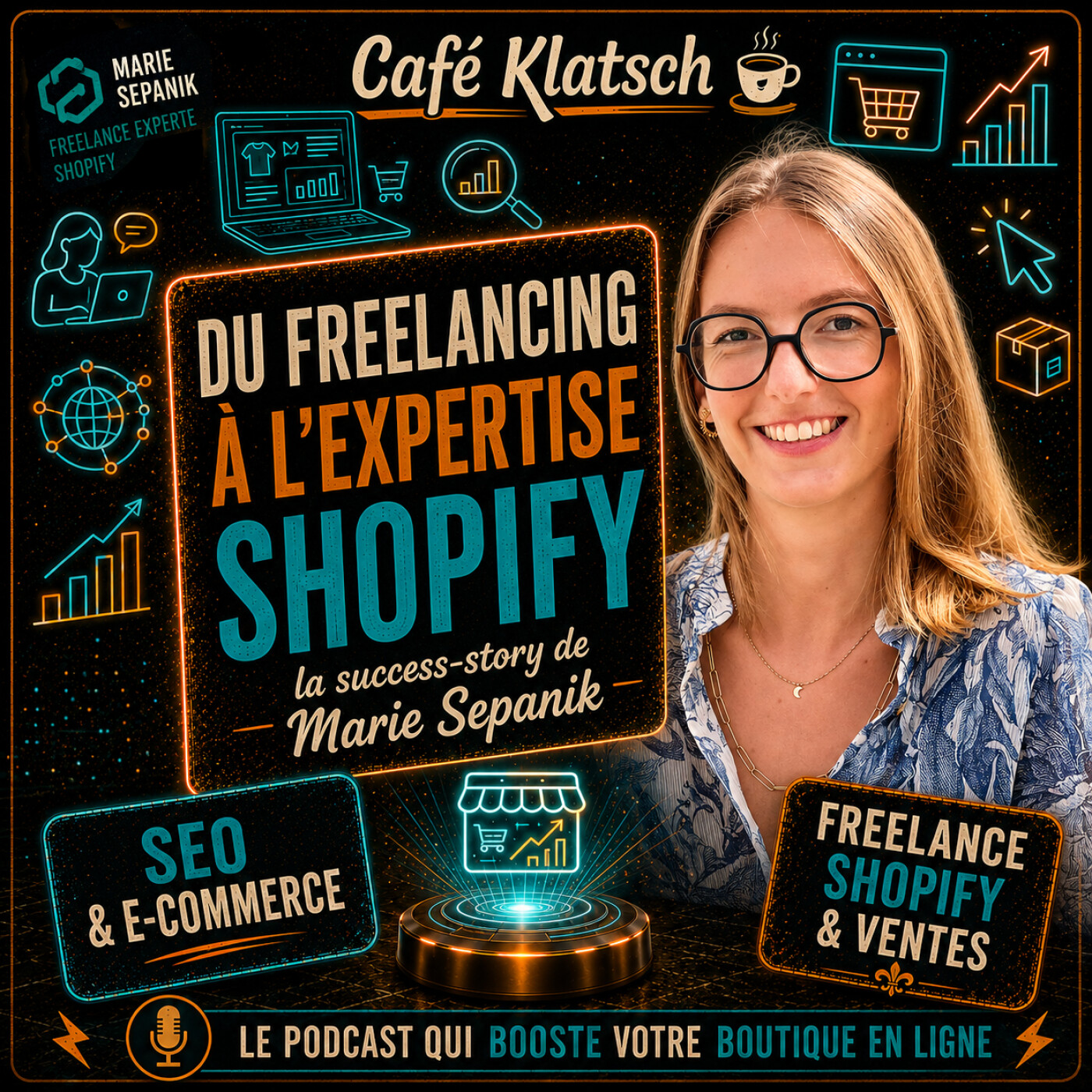 Du freelancing à l’expertise Shopify : la success-story de Marie Sepanik