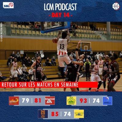 SBL - Day 14 - Genève vs Boncourt & Monthey vs Massagno & Neuchâtel cover