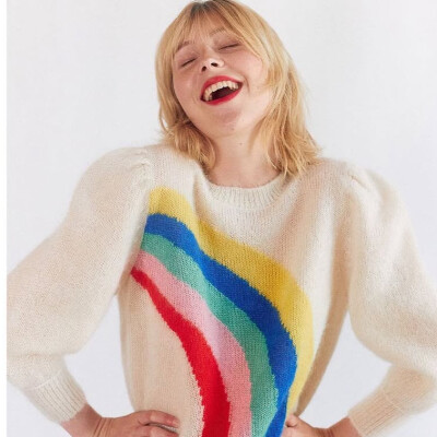 La couleur / Kathia Sanchez/ créatrice de la marque de pull Kathia Sanchez cover