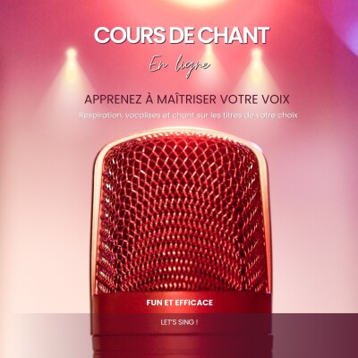 201 - Cours de chant en ligne cover