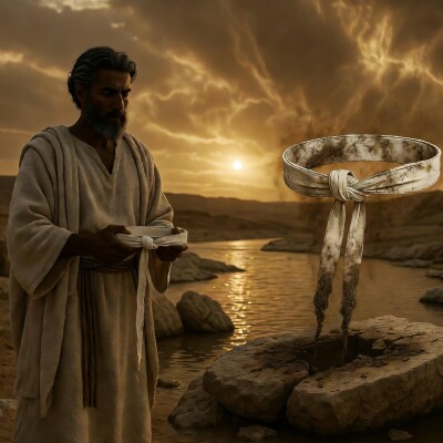 Jérémie 13 : 1-11 Le Linceul de la Déchéance et la Gloire de l'Alliance cover