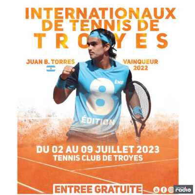 L'INFO DU JOUR - La 8ème édition des Internationaux de tennis de Troyes cover