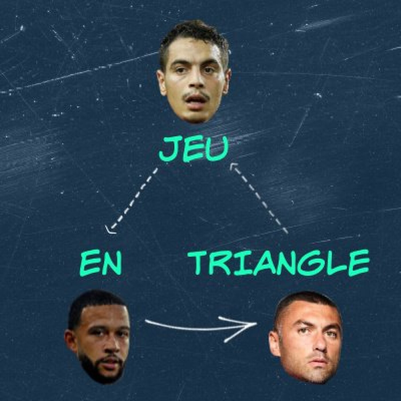 Jeu en triangle