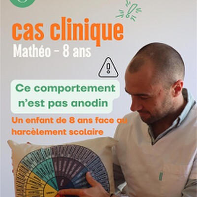 ✋🏼🎙️ Cas clinique SophrOstéo #7 — Harcèlement scolaire chez l’enfant : ce que le corps et le comportement révèlent. cover