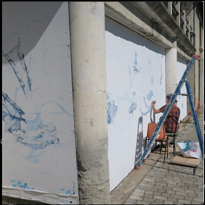 Serres Lez_arts 2025 Raphaël Samakh et Quentin Spohn,  Fresque murale et illustration cover