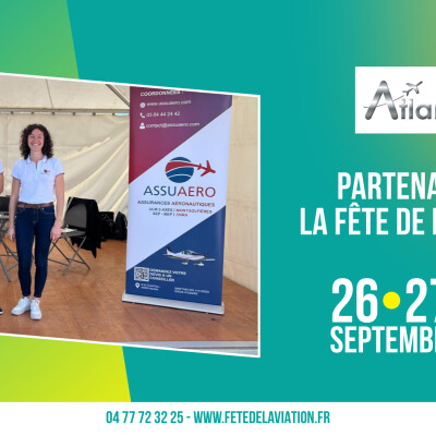 [ 🎉 ATLANTAS Partenaire Fête de L’aviation ✈ ] cover