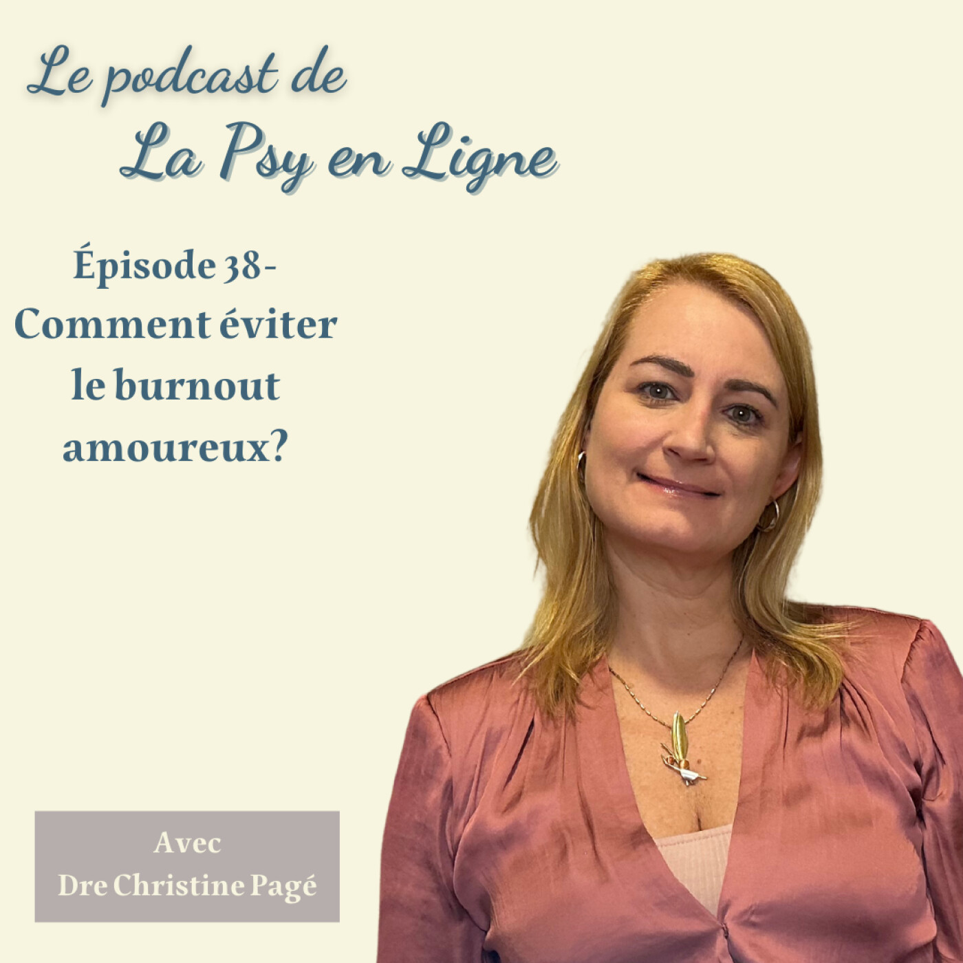 Le Podcast de la Psy en ligne- Psychologie et charge mentale