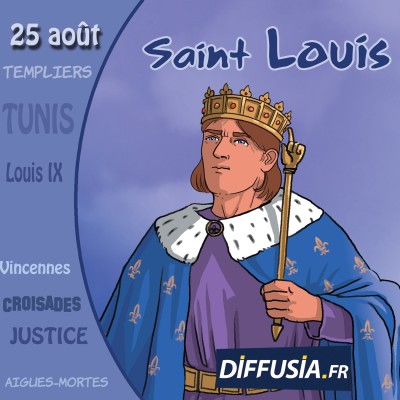 Le 13 mai 1250, le roi Louis IX, futur Saint Louis, accoste à Saint-Jean-d'Acre lors de la VIIe Croisade. Il y séjournera 4 ans cover