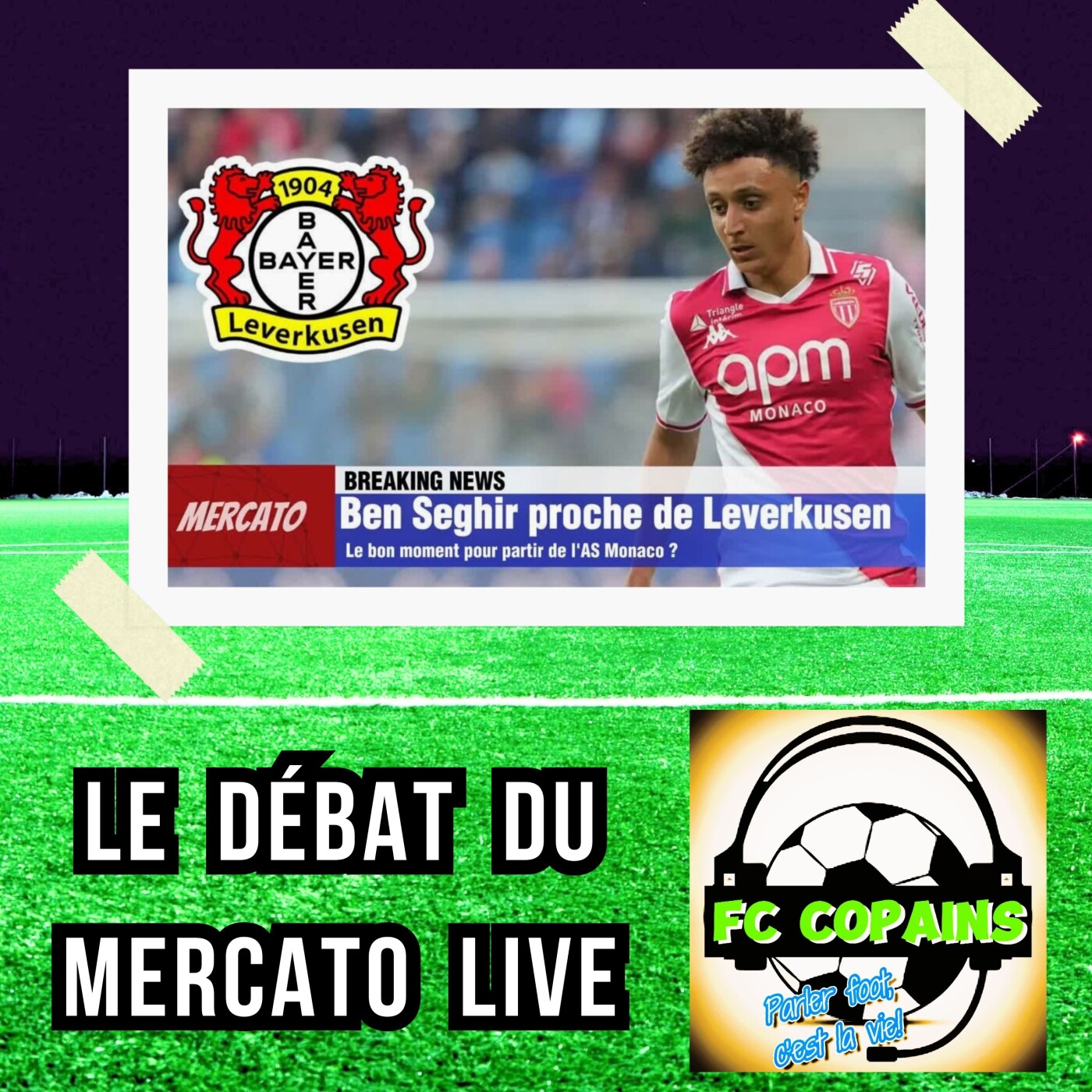 Eliesse Ben Seghir🇲🇦 proche de Bayer Leverkusen - Le bon moment pour partir de l'AS Monaco❓🤔
