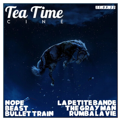11.09.22 | NOPE, BEAST, BULLET TRAIN & LES FILMS DE L'ÉTÉ cover
