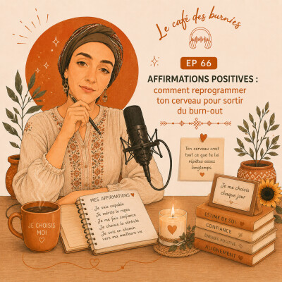 EP 66 AFFIRMATIONS POSITIVES : comment reprogrammer ton cerveau pour sortir du burn-out cover