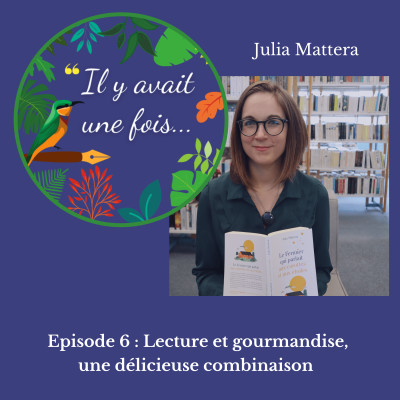 Lecture et gourmandise, une délicieuse combinaison avec Julia Mattera cover