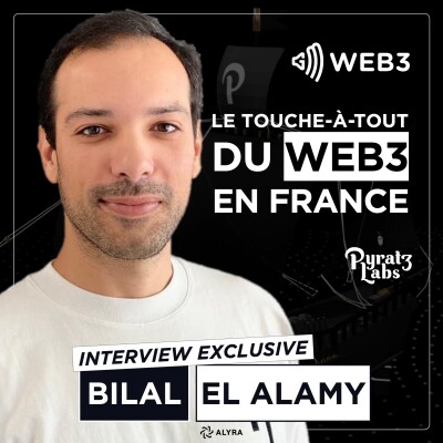 Revue d'actualité et interview avec Bilal El Alamy dans GM Web3 cover