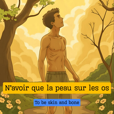 N'avoir que la peau sur les os cover