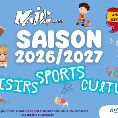 Ouverture des inscriptions à la MJC de Agde cover