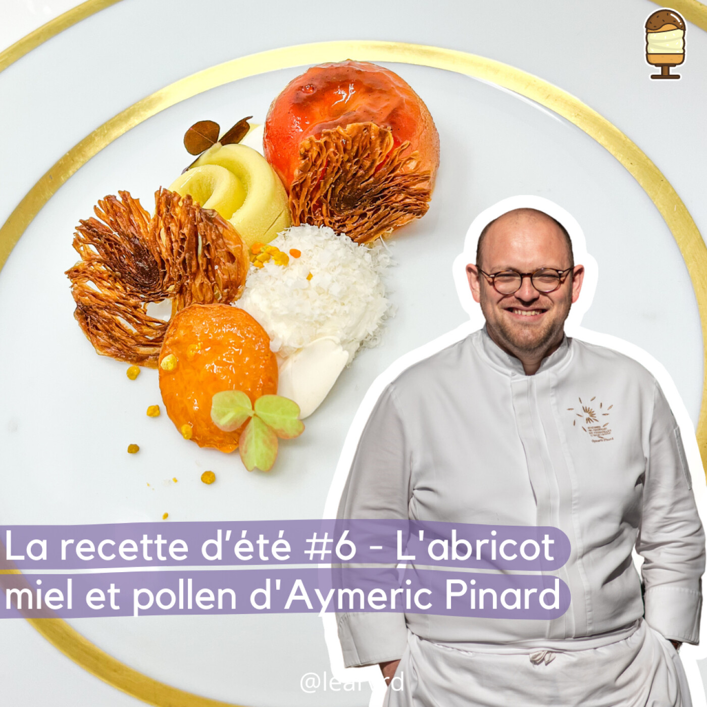 La recette d’été #6 - L'abricot miel et pollen d'Aymeric Pinard episode artwork