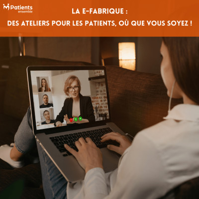 PODCAST 106 - La e-fabrique : des ateliers pour les patients, où que vous soyez ! cover