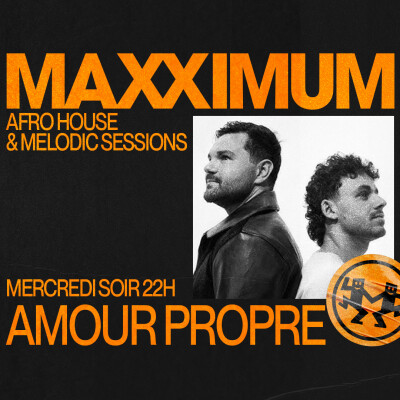 MAXXIMUM DJ'S : AMOUR PROPRE cover