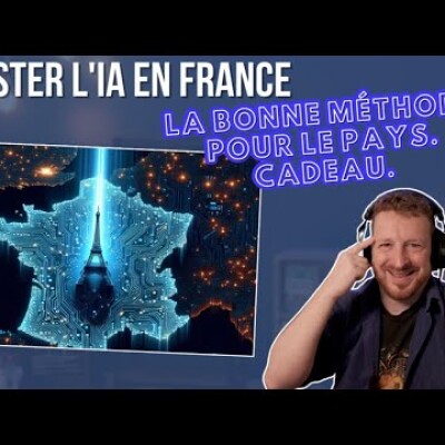 Booster l'IA en France : La bonne méthode pour le pays. Cadeau. cover