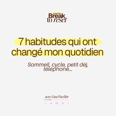 7 habitudes (presque) gratuites qui ont changé mon quotidien cover
