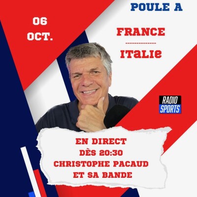 FRANCE v ITALIE, POULE A cover