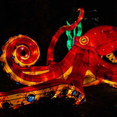 Paris : sculptures lumineuses géantes droit devant ! cover