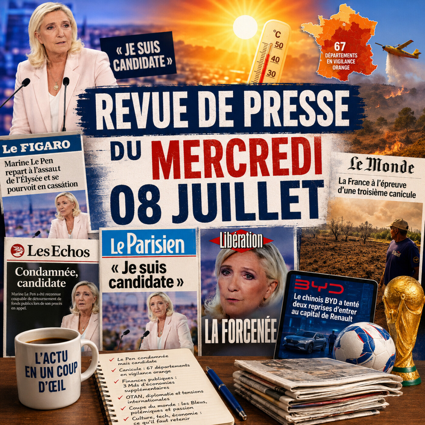 Revue de presse du 08 juillet episode artwork
