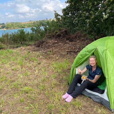 #4 Ma 1ère nuit en tente (ou comment une nuit pourrie a tout de même réussi à me convertir au bivouac) cover