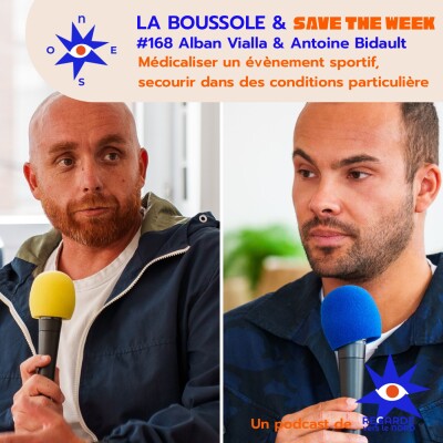 #168 Alban Vialla & Antoine Bidault : médicaliser un évènement sportif cover