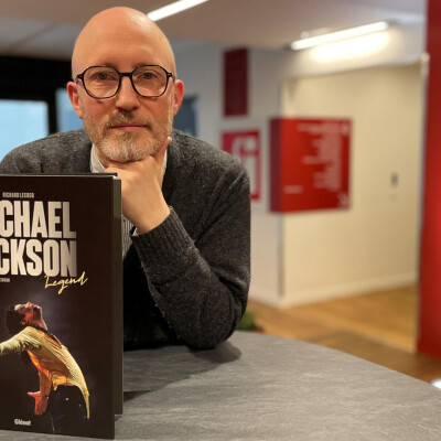 Interview de Richard Lecocq, auteur du livre "Michael Jackson Legend" cover