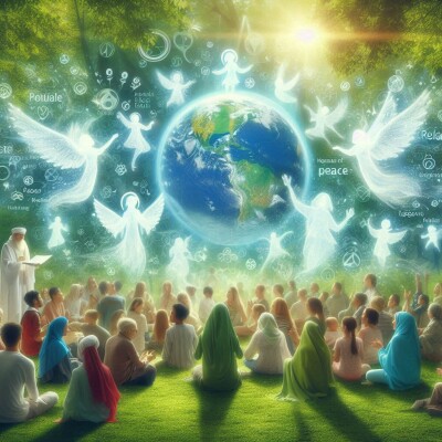 Libérez les mondes en donnant un corps à la nouvelle religion de Dieu - Archange Gabriel Psaume 216 cover