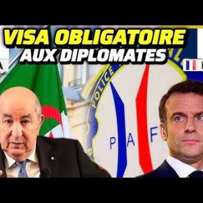 Voilà pourquoi la France a supprimé les voyages sans visas pour tous les dirigeants Algériens cover