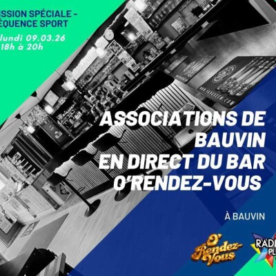 FREQUENCE SPORT EN PLATEAU AU BAR O'RENDEZ VOUS DE BAUVIN LE 9 MARS 2026 cover