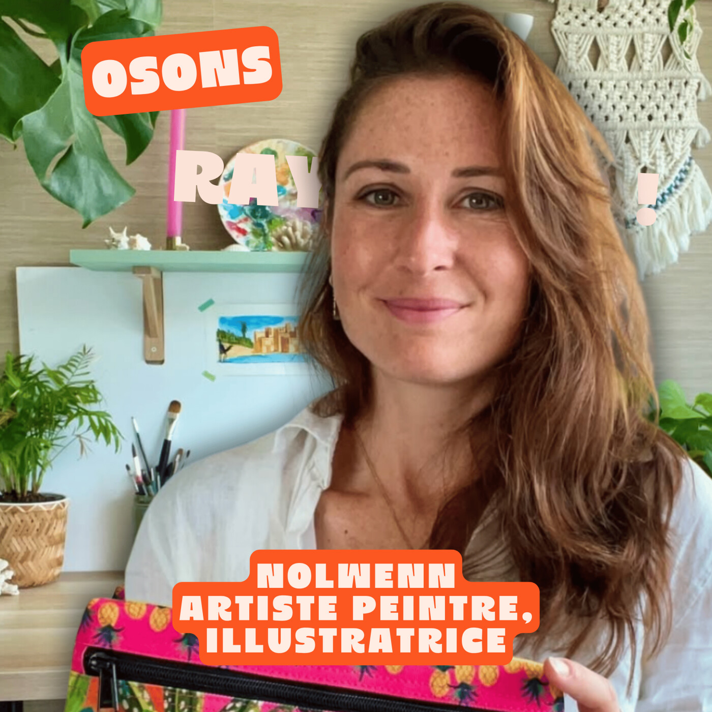 RENCONTRE avec Nolwenn : c'est le voyage qui m'a ouvert les yeux !, artiste peintre et illustratrice @nolwenn.studio