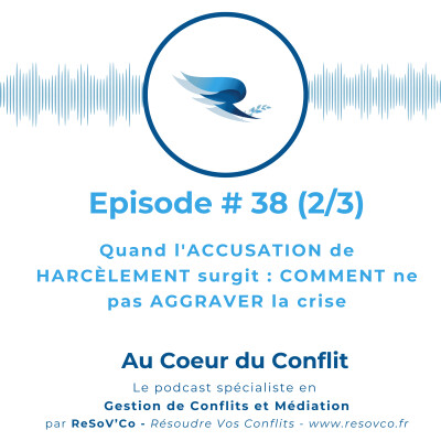 38. Quand l'ACCUSATION de HARCÈLEMENT surgit : comment ne pas AGGRAVER LA CRISE ? (2/3) cover