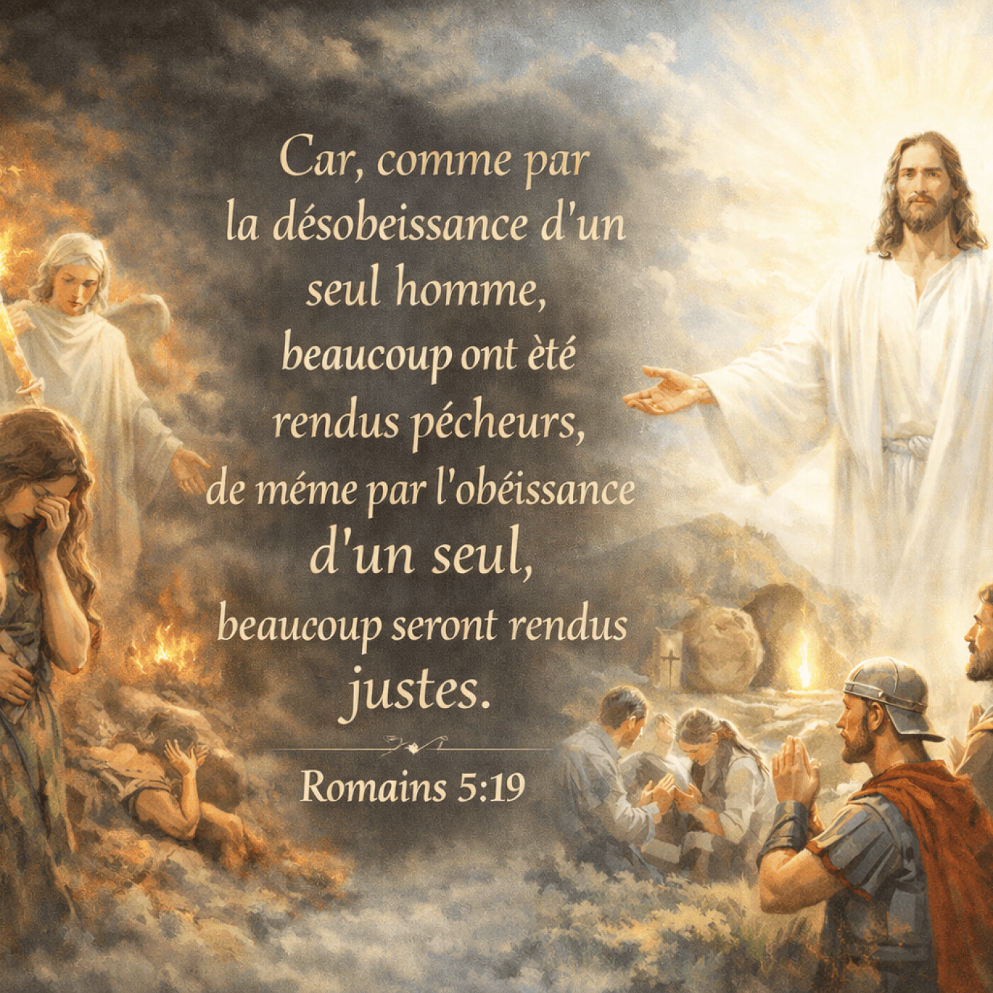Romains 5 : 19  La Dualité du Salut : De la Désobéissance à l’Obéissance episode artwork