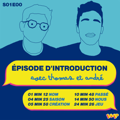 S01E00 - Épisode d'introduction avec Thomas et André cover