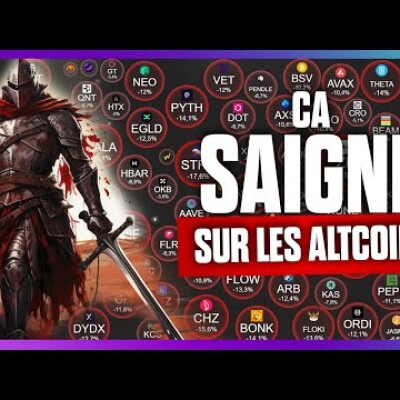 🩸🚨🩸Les soldes sur les altcoins ? La raison de cette chute cover