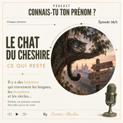 LE CHAT D’ALICE — Pourquoi le Chat du Cheshire n’a-t-il pas de prénom ? cover